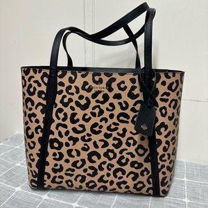 Kate Spade Cara Leopard Tote
